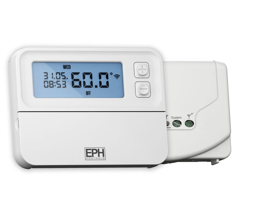 Wireless Programmable Cylinder Thermostat & Receiver - CP4-HW-OT